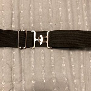 COPY - 1.5 in black elastic belt for equestrians